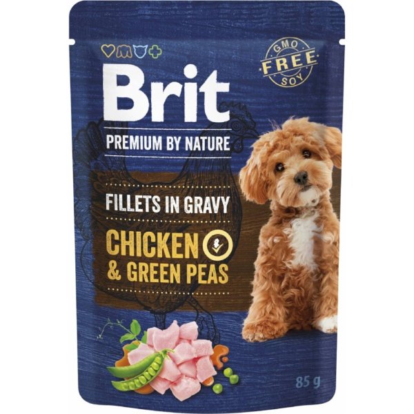Brit Premium by Nature Dog kapsička v omáčce 85 g