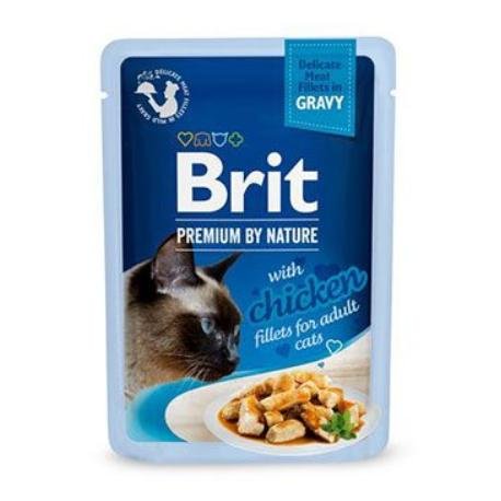 Brit Premium by Nature Cat kapsička v omáčce 85 g