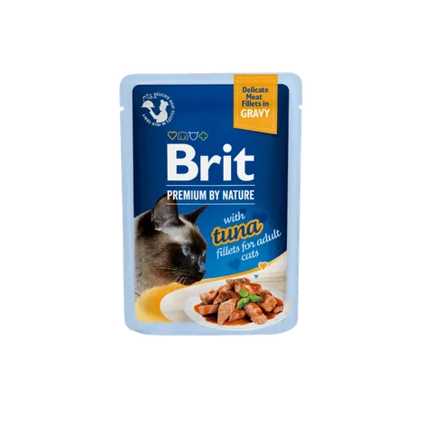 Brit Premium by Nature Cat kapsička v omáčce 85 g