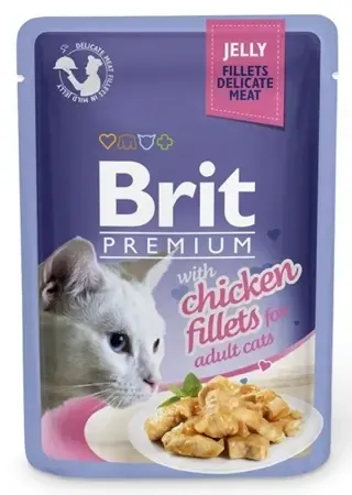 Brit Premium by Nature Cat kapsička v želé 85 g