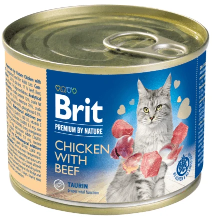 Brit Premium konzerva pro kočky 200 g