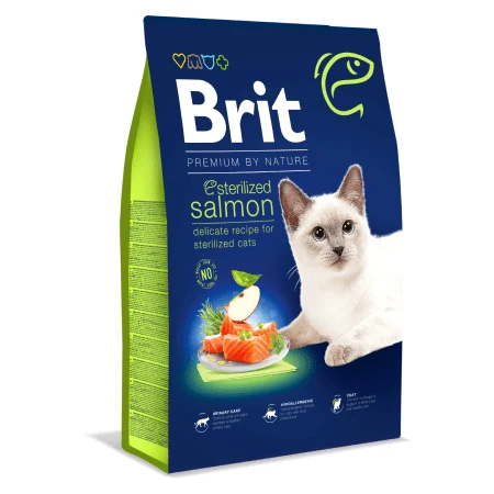 Brit Premium by Nature Cat Sterilised Salmon