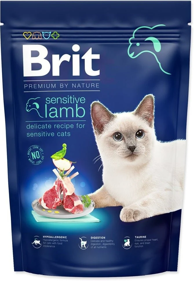Brit Premium by Nature Cat Sensitive Lamb